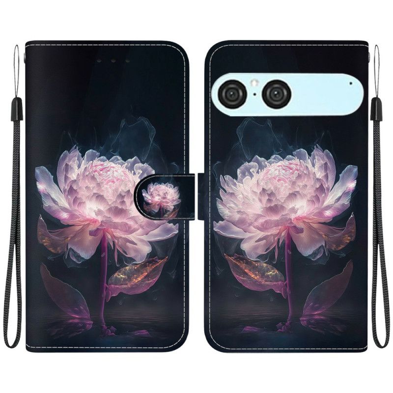 Housse Sony Xperia 10 VII Pivoine Violette