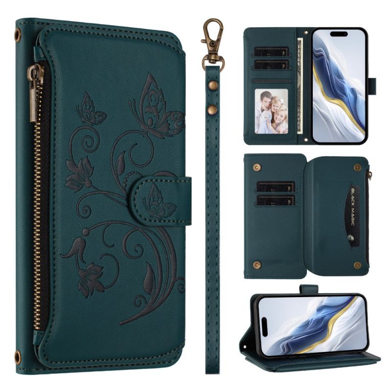 Housse Sony Xperia 10 VII Portefeuille RFID Floral