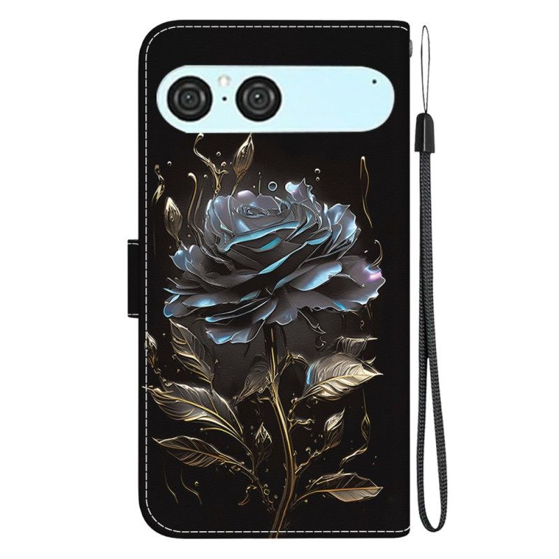 Housse Sony Xperia 10 VII Rose Noire