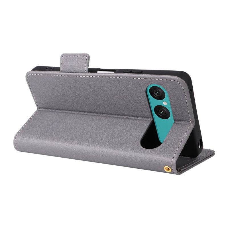 Housse Sony Xperia 10 VII Simili Cuir à Lanière