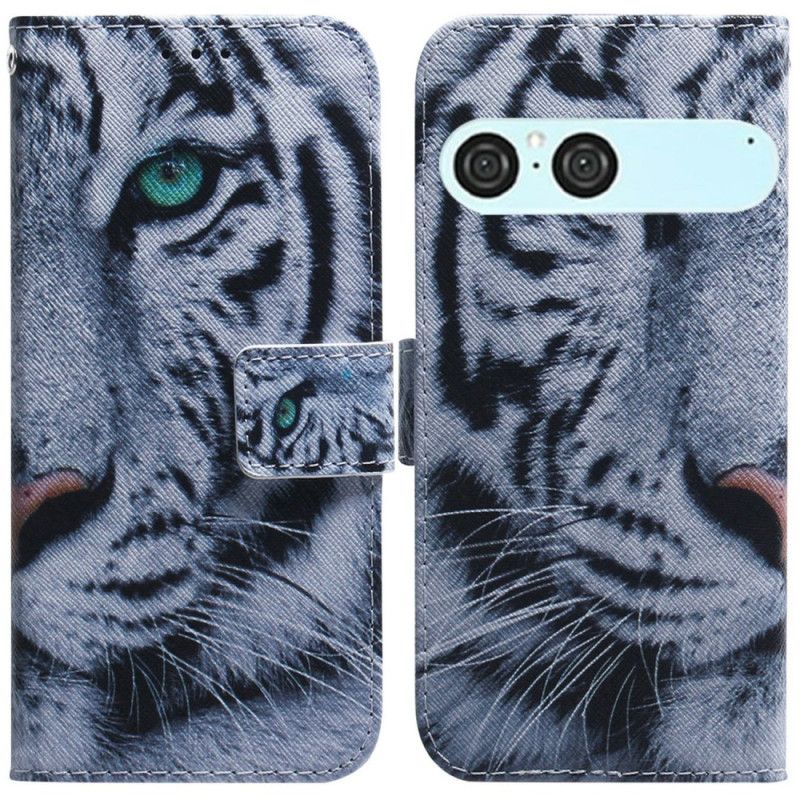 Housse Sony Xperia 10 VII Tigre Blanc