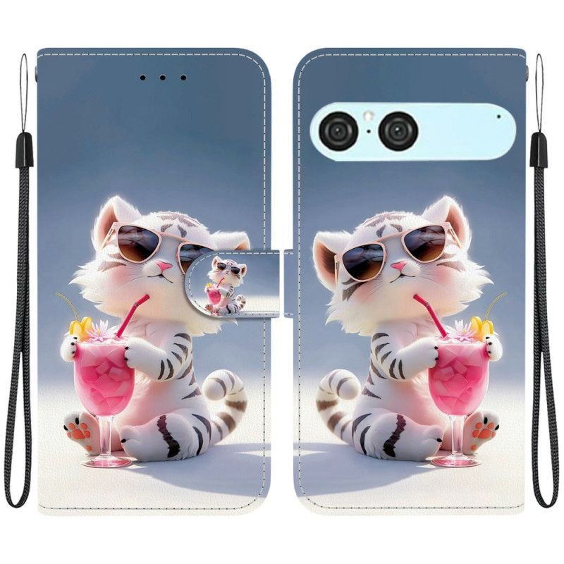 Housse Sony Xperia 10 VII Tigre Cartoon