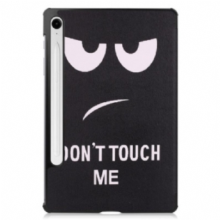 Smart Case Samsung Galaxy Tab S10 Lite Renforcée Porte-Stylet Don't Touch