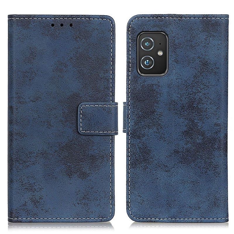 Housse Asus Zenfone 8 Cyrius simili cuir vintage