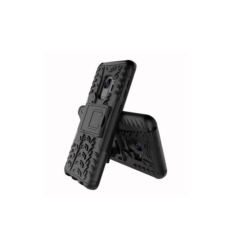 Samsung Galaxy S9 Plus - Coque antidérapante avec support intégré
