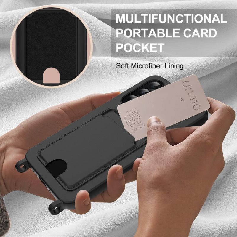 Coque à Cordon Samsung Galaxy A17 4G / 5G Porte-Carte