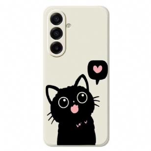 Coque Samsung Galaxy A17 4G / 5G Chat Noir