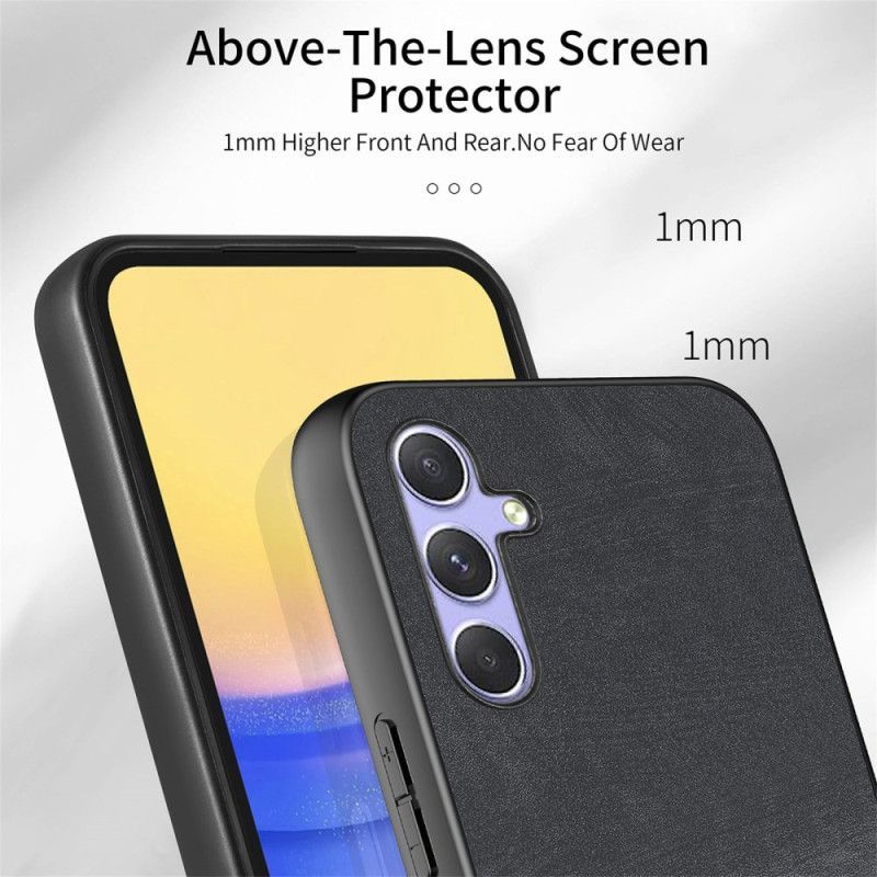 Coque Samsung Galaxy A17 4G / 5G Effet Daim avec Porte-Cartes et Lanière