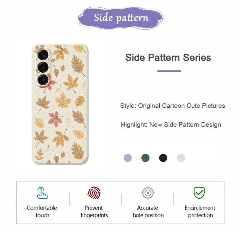 Coque Samsung Galaxy A17 4G / 5G Feuilles