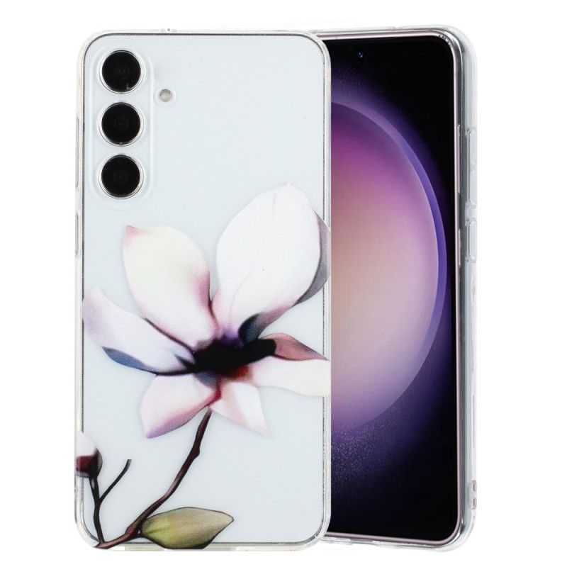 Coque Samsung Galaxy A17 4G / 5G Fleur Blanche
