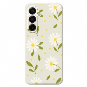 Coque Samsung Galaxy A17 4G / 5G Fleurettes Blanches