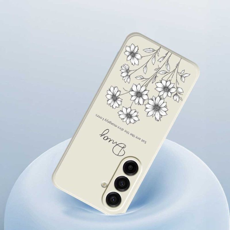 Coque Samsung Galaxy A17 4G / 5G Fleurs Graphiques