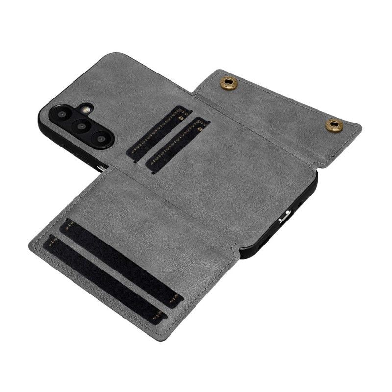 Coque Samsung Galaxy A17 4G / 5G Porte-Cartes Effet Cuir