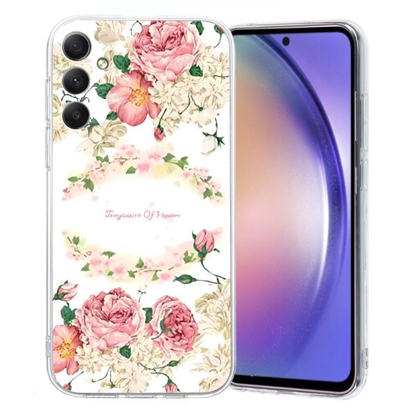 Coque Samsung Galaxy A17 4G / 5G Roses Vintage