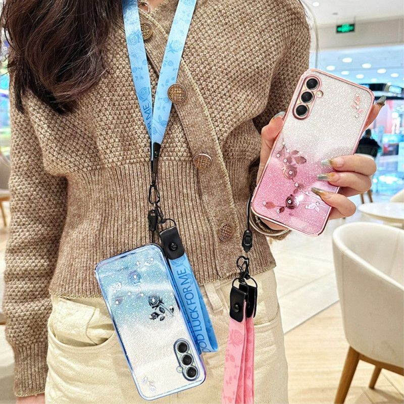 Coque Samsung Galaxy A17 4G / 5G Strass à Lanières KADEM