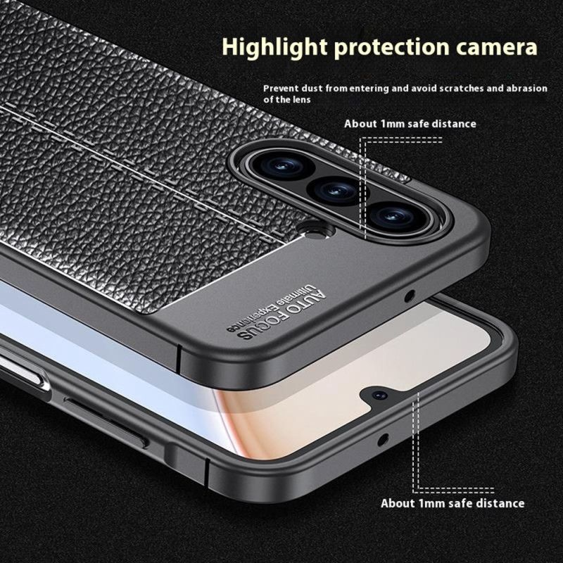 Coque Samsung Galaxy A17 4G / 5G Texture Litchi