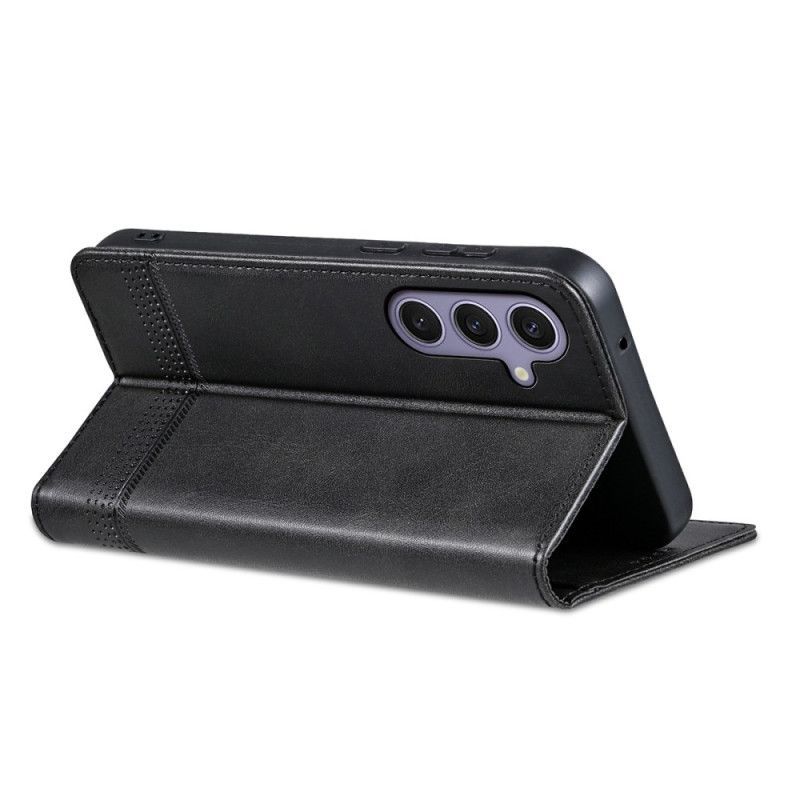 Flip Cover Samsung Galaxy A17 4G / 5G Effet Cuir AZNS