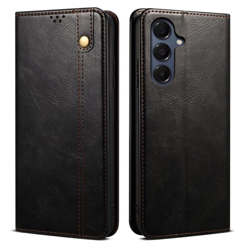 Flip Cover Samsung Galaxy A17 4G / 5G Simili Cuir Ciré