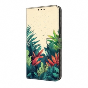 Housse amsung Galaxy A17 4G / 5G Feuilles