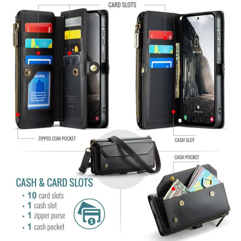Housse Samsung Galaxy A17 4G / 5G 10 Porte-Cartes CASEME