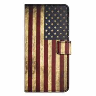 Housse Samsung Galaxy A17 4G / 5G / A26 5G Drapeau Américain Vintage