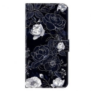Housse Samsung Galaxy A17 4G / 5G Fleurs Vintage