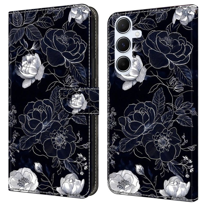 Housse Samsung Galaxy A17 4G / 5G Fleurs Vintage