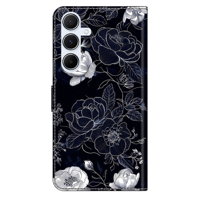 Housse Samsung Galaxy A17 4G / 5G Fleurs Vintage