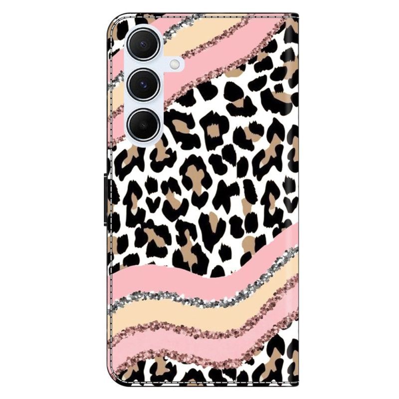 Housse Samsung Galaxy A17 4G / 5G Motif Léopard Rayé