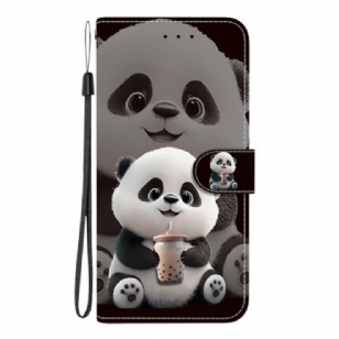 Housse Samsung Galaxy A17 4G / 5G Panda au Thé