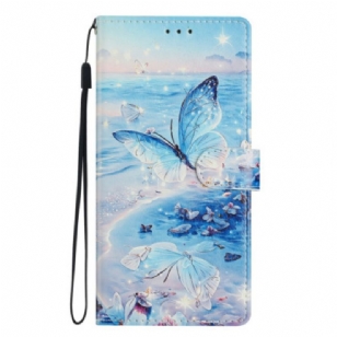 Housse Samsung Galaxy A17 4G / 5G Papillon Océanique