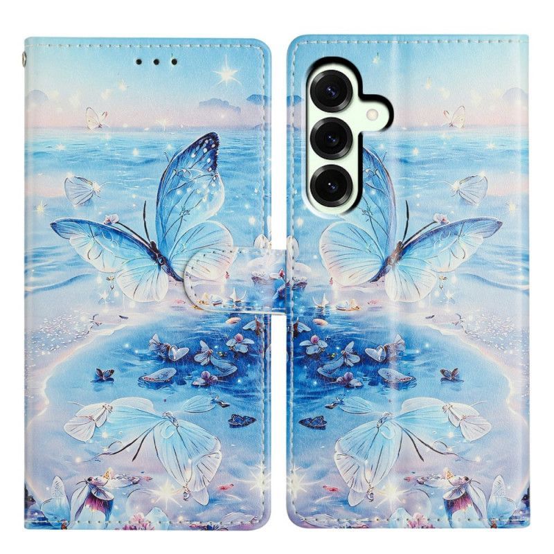 Housse Samsung Galaxy A17 4G / 5G Papillon Océanique