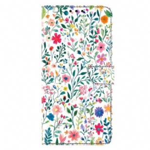 Housse Samsung Galaxy A17 4G / 5G Parterre de Fleurs