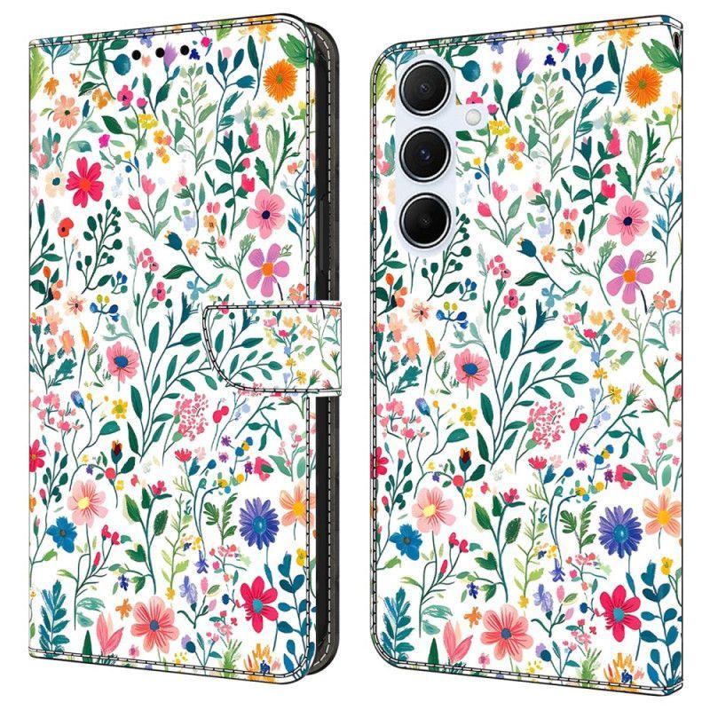Housse Samsung Galaxy A17 4G / 5G Parterre de Fleurs