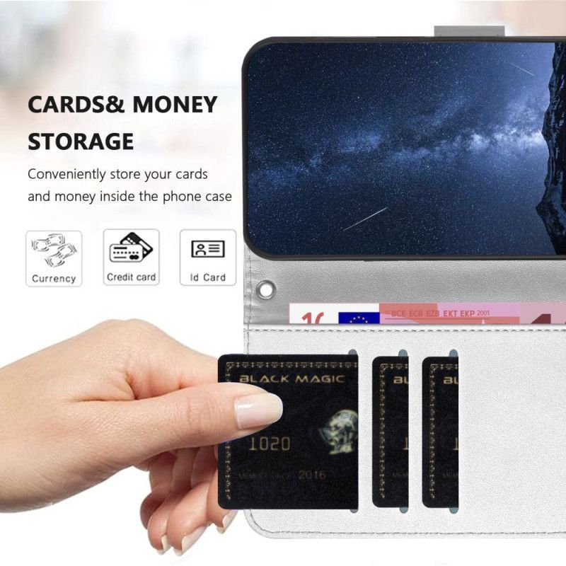 Housse Samsung Galaxy A17 4G / 5G Portefeuille Couture