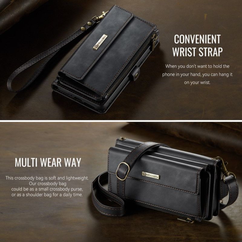 Housse Samsung Galaxy A17 4G / 5G Portefeuille Effet Daim CASEME