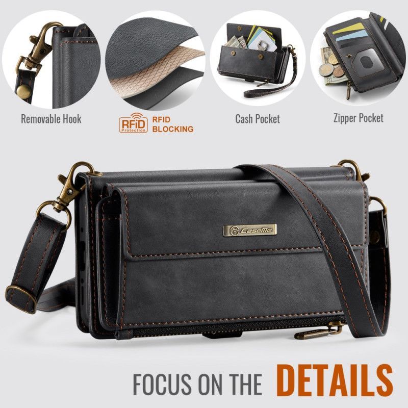 Housse Samsung Galaxy A17 4G / 5G Portefeuille Effet Daim CASEME