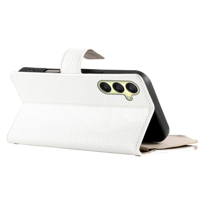 Housse Samsung Galaxy A17 4G / 5G Portefeuille à Fermeture Éclair et Lanières