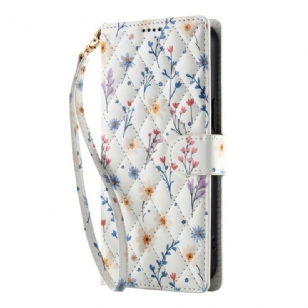 Housse Samsung Galaxy A17 4G / 5G Portefeuille Floral
