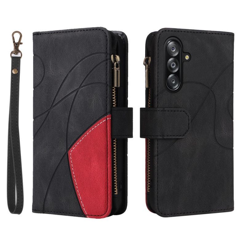 Housse Samsung Galaxy A17 4G / 5G Portefeuille Ondulation