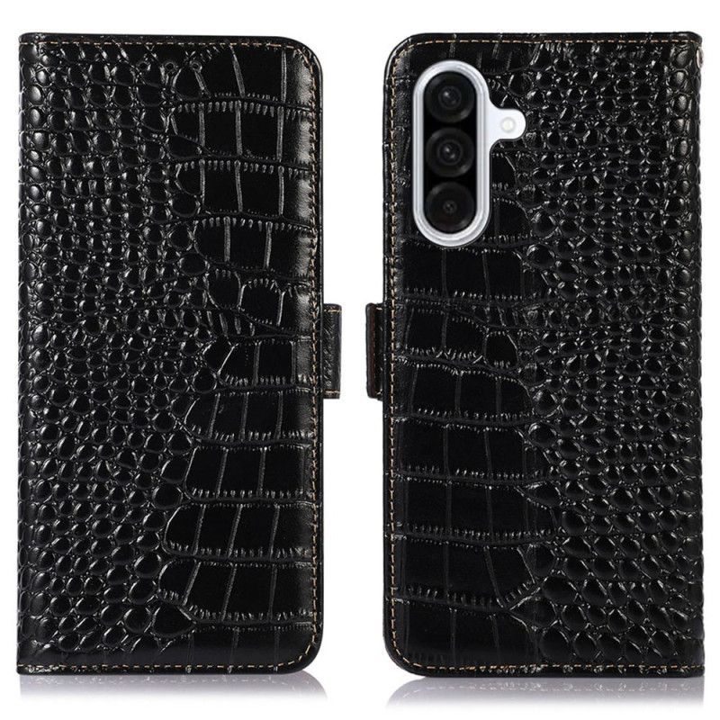 Housse Samsung Galaxy A17 4G / 5G Texture Crocodile