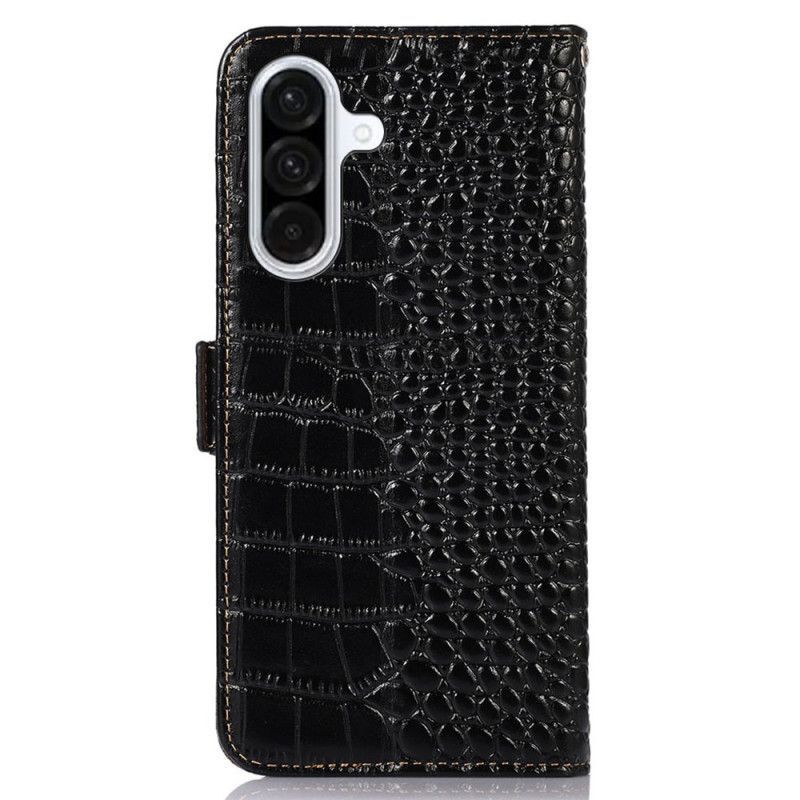 Housse Samsung Galaxy A17 4G / 5G Texture Crocodile
