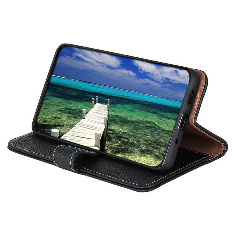 Housse Samsung Galaxy A17 4G / 5G Vrai Cuir KHAZNEH