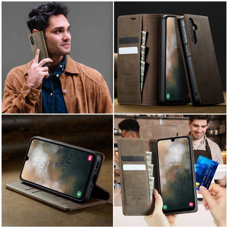 Huosse Samsung Galaxy A17 4G / 5G Portefeuille CASEME