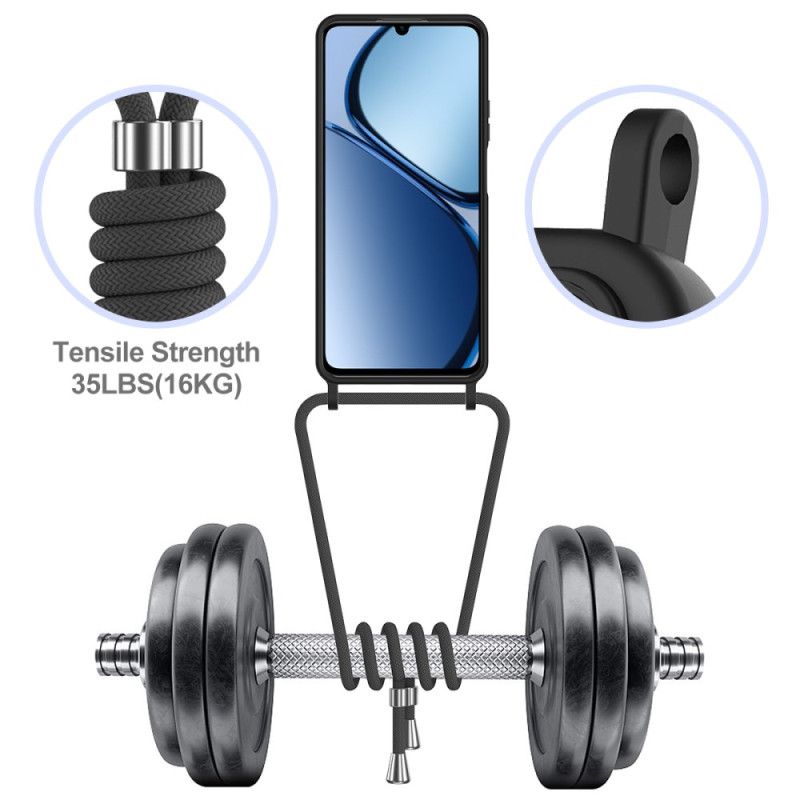 Coque à Cordon Realme Note 60 Porte-Carte