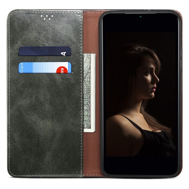Flip Cover Realme Note 60 / 60X / C63 / C61 Simili Cuir Ciré