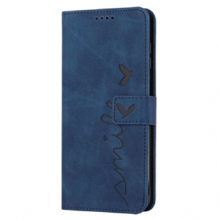 Housse Realme Note 60 / 60X / C63 / C61 Smile à Lanière