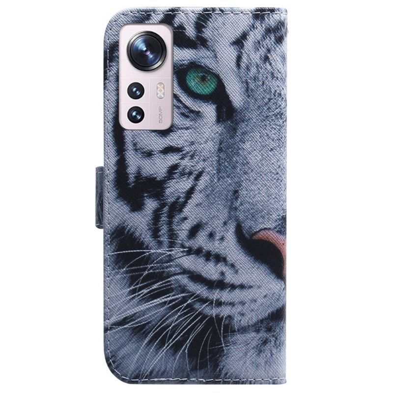 Étui Xiaomi 12 / 12X Tigre Blanc