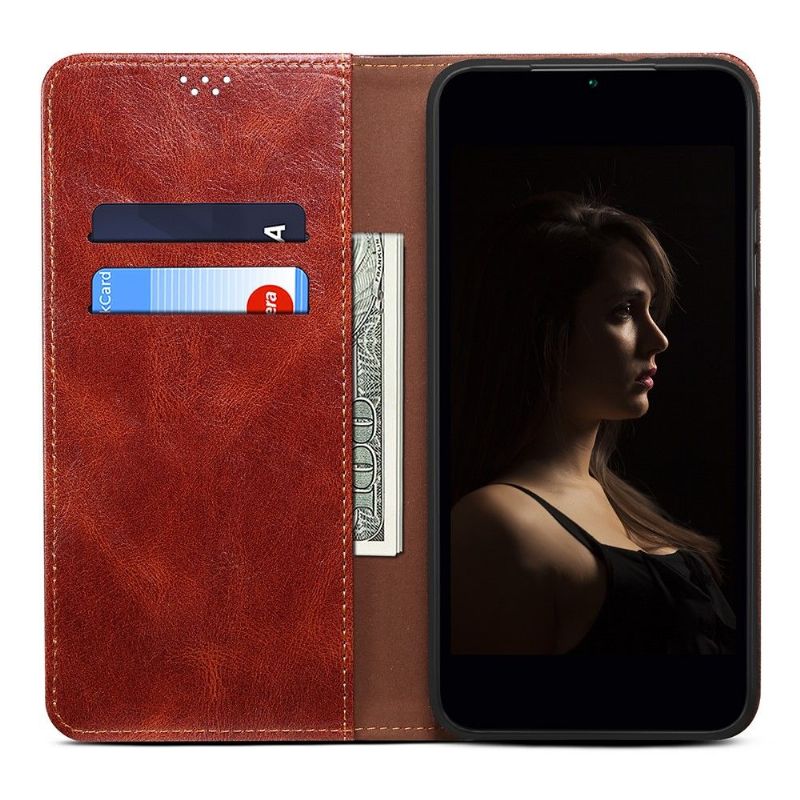 Housse Xiaomi 12 / 12X Ernestine coutures apparentes