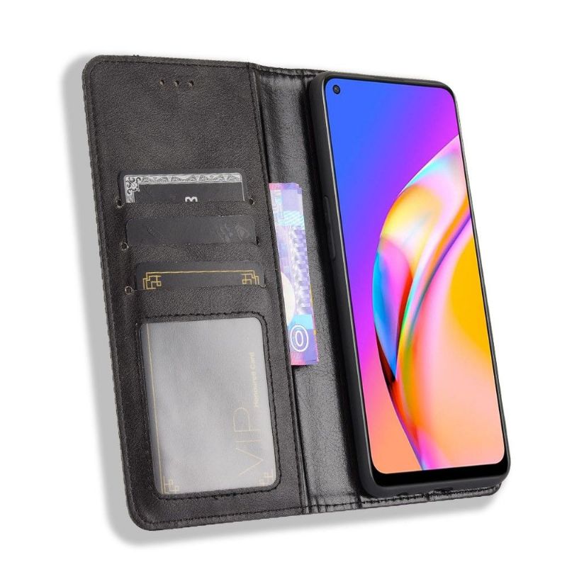 Étui Oppo A94 5G Le Cirénius Style Cuir